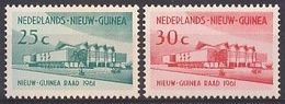 Nederlands Nieuw Guinea NVPH Nr 67/68 Ongebruikt/MH Nieuw-Guinea Raad 1961 - Netherlands New Guinea