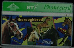 GREAT BRITAIN 1996 PHONECARD BT HORSES USED VF!! - Paarden