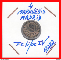 MONEDA DE FELIPE IV MONEDA DE 4-MARAVEDÍS 1663 SEGOVIA -  Collections