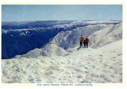 (I 16) Australia - NSW / VIC ? Mt Carruthers (MK 11) Older Postcard - Canberra (ACT)