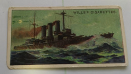 (I 18) Warship IBUKI (Japan) Wills Cigarette Card - Bateaux