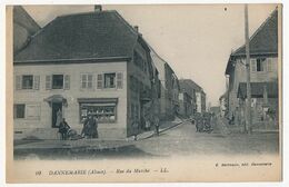 CPA - DANNEMARIE (Haut Rhin) - Rue Du Marché - Dannemarie