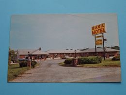 BASIL Motel Pulaski Hwy ( C. H. Echols ) Anno 19?? ( See/zie/voir Photo ) ! - Baltimore