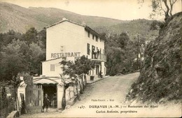 FRANCE - Carte Postale - Duranus - Restaurant Des Alpes - Propriétaire Carlon Antonin - L 67087 - Altri & Non Classificati