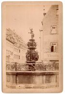 Allemagne--NÜRNBERG--NUREMBERG--env 1880 --Tagenbrunnen -Fontaine Des Vertus- PHOTO  17cm  X 11cm - Nürnberg