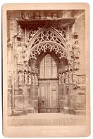 Allemagne--NÜRNBERG--NUREMBERG--env 1880 --Eglise Protestante -Porte De La Mariée - PHOTO  17cm  X 11cm - Nuernberg