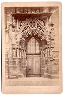 Allemagne--NÜRNBERG--NUREMBERG--env 1880 --Eglise Protestante -Porte De La Mariée - PHOTO  17cm  X 11cm - Nürnberg