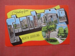Greetings Charlotte   North Carolina     Ref 4292 - Charlotte