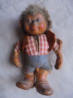 Ancien - Figurine "Petit Hérisson Habillé En Humain" Années 50 - Autres & Non Classés