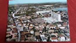 CPSM MONTCEAU LES MINES 71 VUE PANORAMIQUE AERIENNE ED CIM 1972 IMMEUBLE EN CONSTRUCTION - Montceau Les Mines