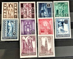 AUSTRIA 1946 - Canceled - ANK 799-808 - Complete Set! - Stephansdom - Used Stamps