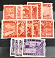 AUSTRIA 1947 - MNH - ANK 847-862 - Neufs