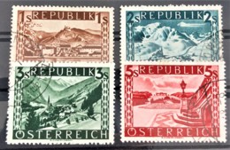 AUSTRIA 1946 - Canceled - ANK 767-770 - 1S 2S 3S 5S - Unused Stamps