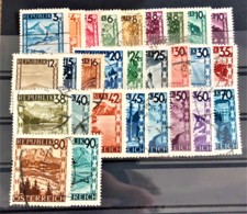 AUSTRIA 1945 - Canceled - ANK 738-766 - Neufs