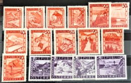 AUSTRIA 1947 - MNH - ANK 847-862 - Ungebraucht