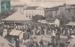 63 - AUBIERE - PUY DE DOME - PLACE DES RAMACLES LE JOUR DE FÊTE - VOIR SCANS - Aubiere