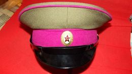 URSS CCCP BERRETTO MILITARE RUSSA DELL'ESERCITO SOVIETICO RUSSIA  MILITARY RUSSIAN CAP UNIFORM MILITAIRE KGB LENIN KL - Russie