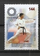 MACEDONIA  NORTH 2020,SPORT, SUMMER OLYIMPIC GAMES TOKYO 2020,MNH - Estate 2020 : Tokio