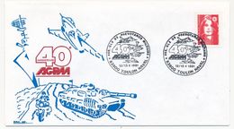 Enveloppe Affr. Briat D - 40 Ans De L'AGPM - Ass. Gle. De Prévoyance Militaire - 83800 TOULON NAVAL 12/13-X-1991 - Bolli Commemorativi