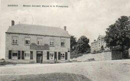 Assesse  Maison Lecomte Paque Et Le Presbytère  Circulé En 1915 - Assesse