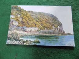 VINTAGE UK NORTH DEVON: CLOVELLY From The Beach Art A R Quinton Salmon - Clovelly