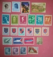 LUXEMBOURG LOT OF NEWS MNH** AND USED STAMPS - Verzamelingen