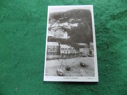 VINTAGE UK NORTH DEVON: CLOVELLY Harbour Panorama Sepia Smith - Clovelly