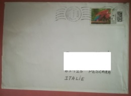 LUXEMBOURG COVER TO ITALY - Lettres & Documents