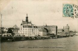 Corbeil * Hôtel De Ville , Grands Moulins Et Quai Mauzaisse * Mairie - Corbeil Essonnes