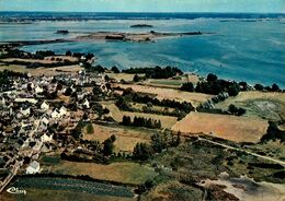 Ile D'arz * Vue Aérienne * Le Bourg * Le Port De Pénera Et Presqu'ile De Billervé - Ile D'Arz