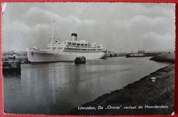 IJMUIDEN - M.V. ORANJE - Steamers