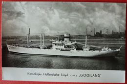 M.V. GOOILAND - KONINKLIJKE HOLLANDSCHE LLOYD - Dampfer