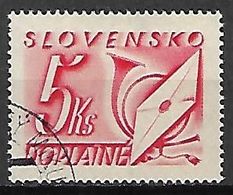 SLOVAQUIE   -  TAXE   -  1942  .  Y&T N° 39 Oblitéré - Gebraucht