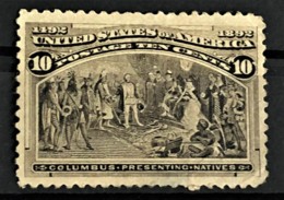 USA 1893 - MLH - Sc# 237 - 10c - Columbus - Unused Stamps