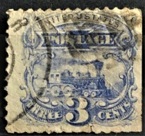 USA 1869 - Canceled - Sc# 114 - 3c - Gebraucht