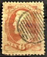 USA 1871 - Canceled - Sc# 148 - 6c - Used Stamps