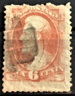 USA 1871 - Canceled - Sc# 148 - 6c - Gebruikt