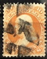 USA 1861-62 - Canceled - Sc# 71 - 30c - Gebraucht