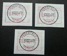 South Africa SWA 1989 ATM (frama Label Stamp) CTO - Automatenmarken (Frama)
