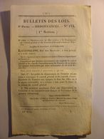 BULLETIN DES LOIS De 1832 - MEDAILLE DE JUILLET - FINISTERE - MARINE - CALVADOS Revolution De Juillet - Wetten & Decreten