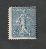 Timbres -  N°132a  - Type Semeuse Lignée De Roty Bleu Foncé -  1903  -  Neuf Sans Charnière  - ** - Altri & Non Classificati