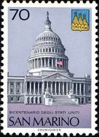 San Marino 1976 Scott 885 Sello ** Bicentenario Estados Unidos Edificios Capitolio Washington Michel 1115 Yvert 919 - Nuevos