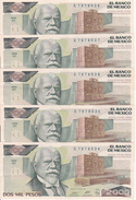 Billet Mexique 2000 Pesos 1989, Pick 86, TTB+ VF+, Pli Central - Mexico