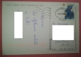 HELLAS COVER TO ITALY - Cartas & Documentos