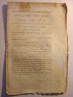 BULLETIN DES LOIS N°17 Du 16 DECEMBRE 1830 - LOI SUR LES RECOMPENSES NATIONALES - Décrets & Lois