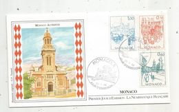 MONACO. A , FDC ,premier Jour , 1986 , MONACO AUTREFOIS - FDC