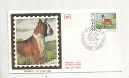 MONACO. A , FDC ,premier Jour , 1985 , CHIENS , Exposition Canine Internationale , 1 ére Partie - FDC
