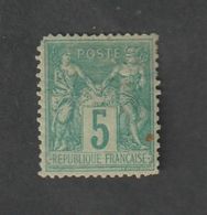 Timbres-  N° 102 - Type Sage - Groupe Allégorique Paix Et Commerce   - 1898  -  Neuf Avec Charnière  - - Altri & Non Classificati