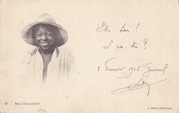 ALG140  --  BOY  --  MOI, BIEN CONTENT  --  1915  --  J. GEISER Photo - Alger - Kinder