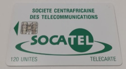 Télécarte - SOCIETE CENTRAFRICAINE DES TELECOMMUNICATIONS - Repubblica Centroafricana